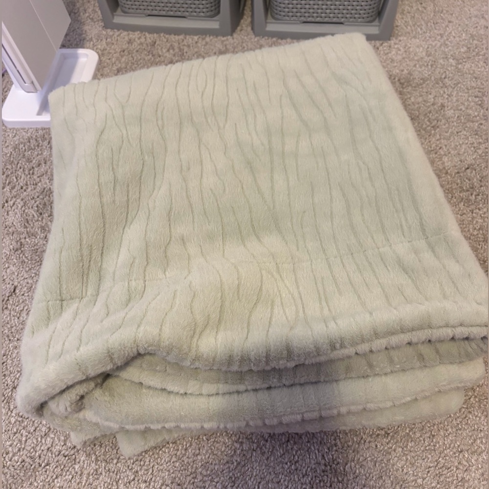 Travel size Minky Couture Lush blanket